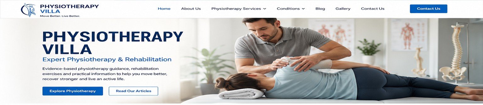 Post-surgery physiotherapy rehabilitation
