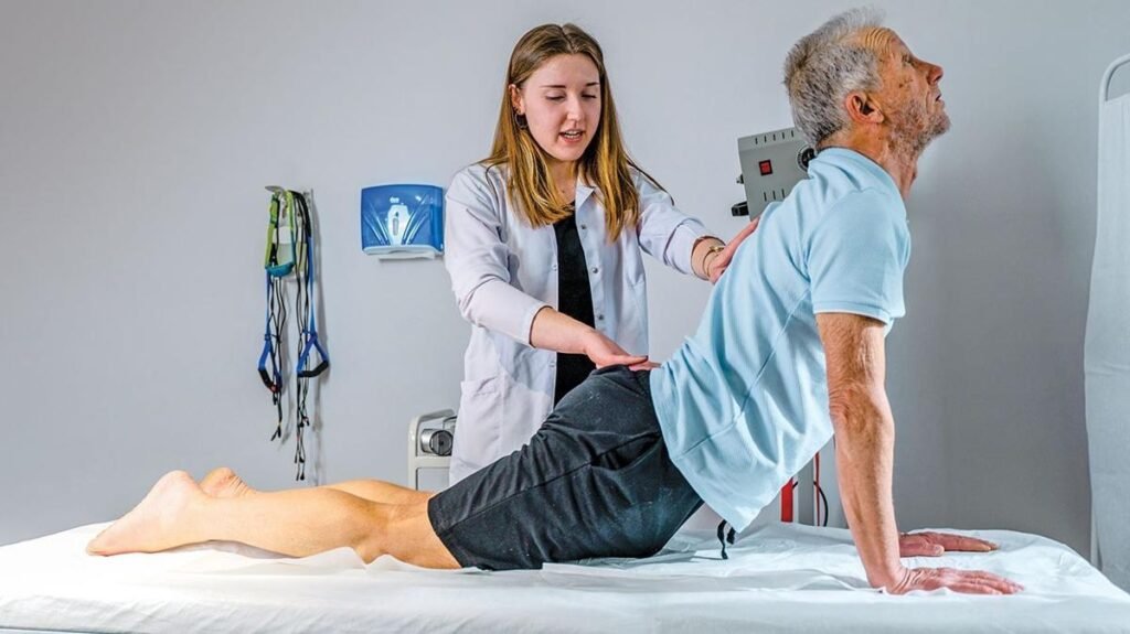 Ankylosing spondylitis physiotherapy spinal mobility treatment