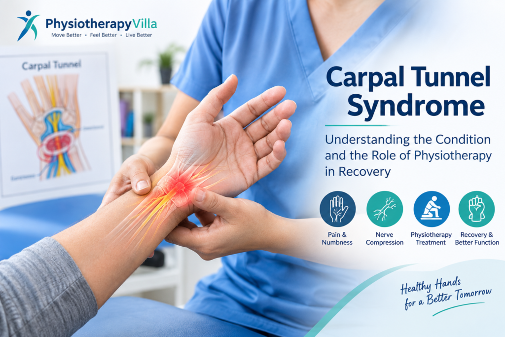 Carpal Tunnel Syndrome physiotherapy treatment and wrist rehabilitation