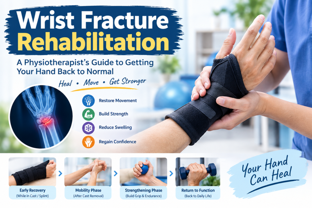 Wrist fracture rehabilitation physiotherapy