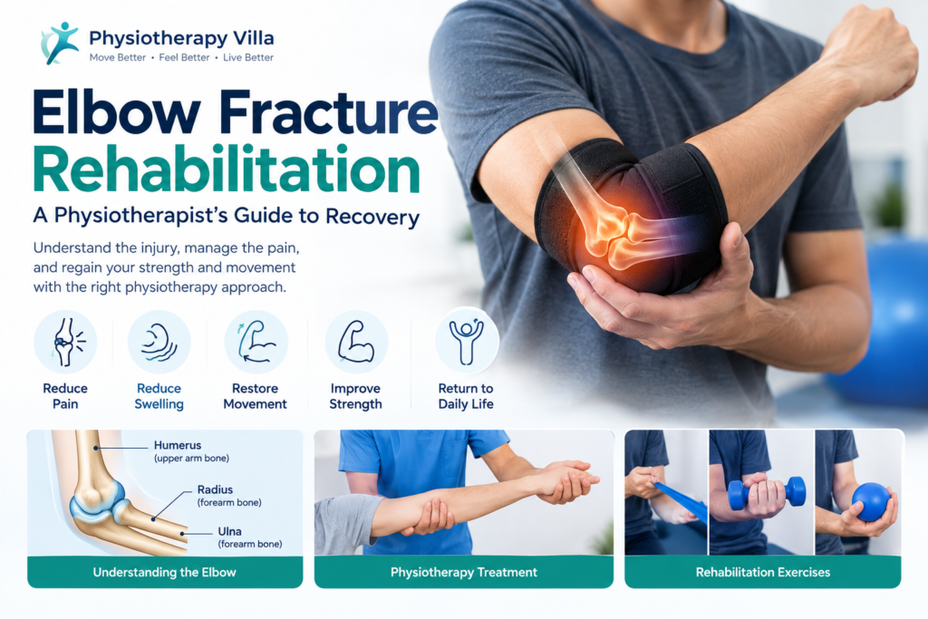 Elbow fracture rehabilitation and physiotherapy exercises